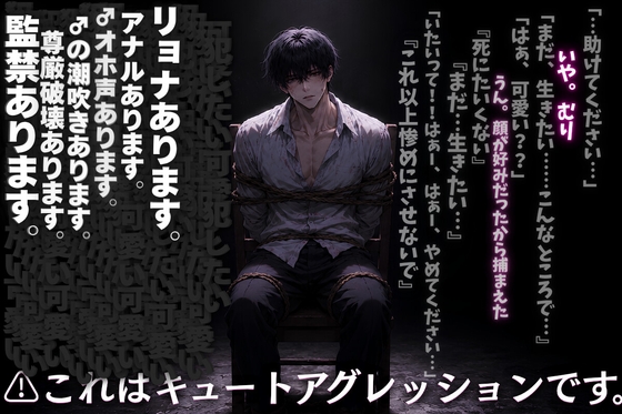 ⚠︎これはキュートアグレッションです。【思考停止理解不能✖︎逆レリョナ】『可愛いから殴るし…』『可愛いから○すんだよ?』ヤバ女に監禁された22歳童貞アルバイトくん [sadistic|Mˈvaɪələns,] | DLsiteがるまに 1