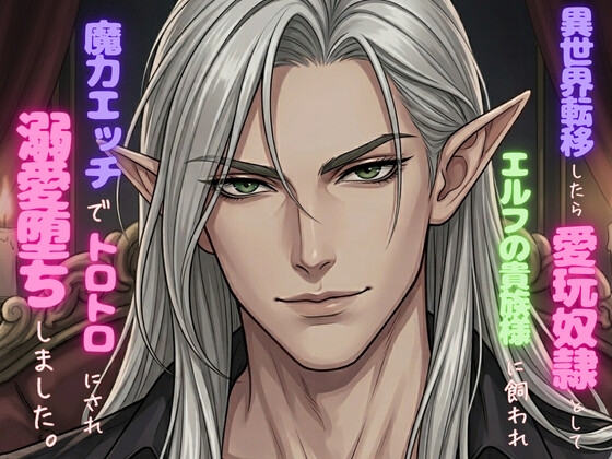 異世界転移したら愛玩奴○としてエルフの貴族様に飼われ、魔力エッチでトロトロにされ溺愛落ちしました。 [えちぽん] | DLsiteがるまに 1