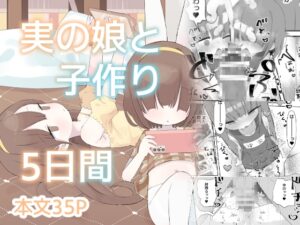 実の娘と子作り5日間 [求肥がうますぎる] | DLsite