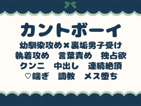 カントボーイが裏垢でまんこ自撮り売ってたら、幼なじみにバレて犯されまくって独占される話 [青の余白] | DLsiteがるまに
