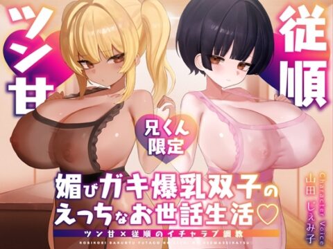 【簡体中文版】【兄くん限定】媚びガキ爆乳双子のえっちなお世話生活♡ ツン甘×従順のイチャラブ調教【KU100】 [みんなで翻訳] | DLsite