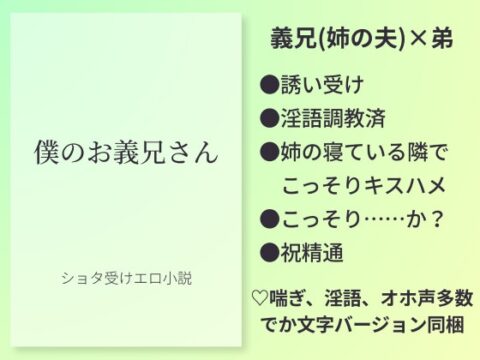 僕のお義兄さん [outa] | DLsiteがるまに