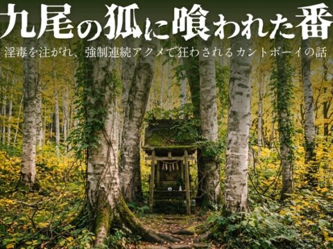 九尾の狐に喰われた番 〜淫毒を注がれ、強○連続アクメで狂わされるカントボーイの話〜 [硝子の灯台] | DLsiteがるまに