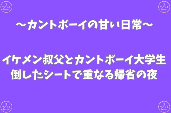 イケメン叔父とカントボーイ大学生～倒したシートで重なる帰省の夜～ [あんず屋] | DLsiteがるまに 1