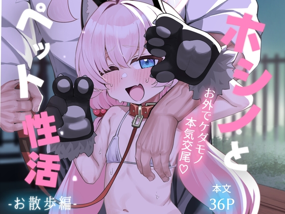 ホシノとペット性活-お散歩編- [もちもちわんこ堂] | DLsite 1
