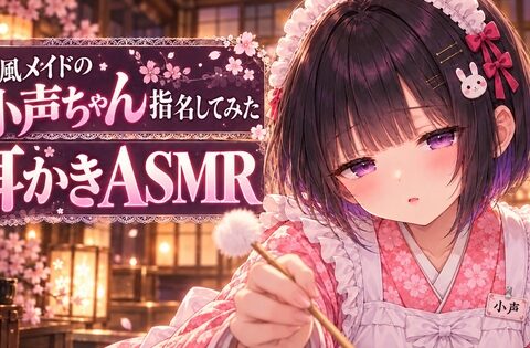 【寝かしつけASMR】和風メイドの小声ちゃん指名してみた【耳かき・頭に響くタッピング】 [甘月亭。] | DLsite