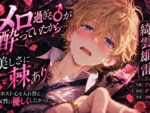 《⚠︎メロ過ぎる男が酩酊してたから即○す》『お前、今日からディルドな』【オホ声✖︎逆アナル✖︎陵○】『痛い…痛い…』綺麗な顔面殴ってもいい?※連続6回絶頂 [sadistic|Mˈvaɪələns,] | DLsiteがるまに