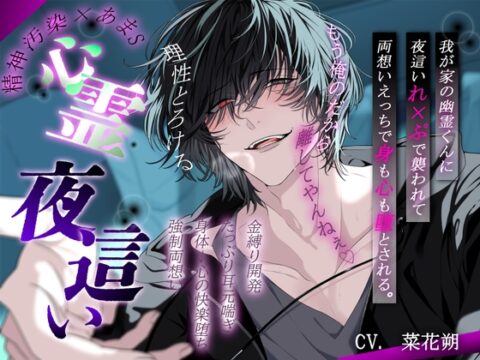 【理性とろける心霊夜○い】「もう俺のだから離してやんねぇ♡」我が家の幽霊くんに夜○いれ×ぷで襲われて両想いえっちで身も心も堕とされる [メルトドリーム] | DLsiteがるまに