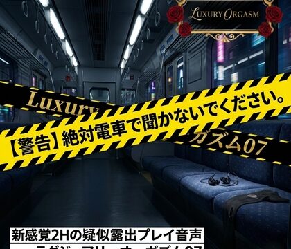 【セリフなし】絶対電車で聞かないでください。新感覚2Hの疑似露出プレイ音声 ――ラグジュアリーオーガズム07 [Luxury Orgasm] | DLsiteがるまに