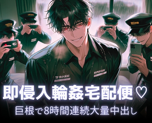 即侵入輪○宅配便♡巨根で8時間連続大量中出し [あまおちしずか] | DLsiteがるまに 1