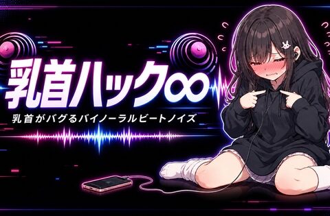【カリカリ実験やめられない】乳首ハック∞(インフィニティ) 乳首がバグるバイノーラルビートノイズ [Querica Music] | DLsite