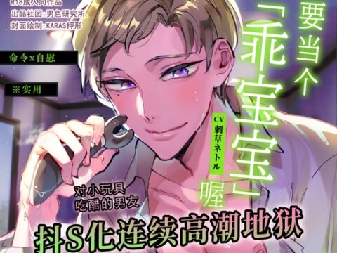 【命令x自慰】要当个「乖宝宝」喔【※实用】对小玩具吃醋的男友抖S化连续高潮地狱【弟】 (CV.刺草ネトル) [男色研究所] | DLsiteがるまに