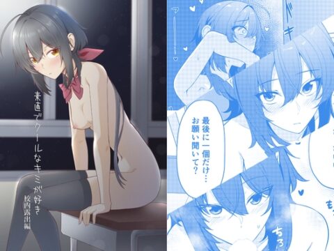 素直でクールなキミが好き 校内露出編 [カブト印] | DLsite