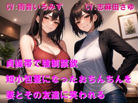 貞操帯で強○禁欲 短小包茎になったおちんちんを妻とその友達に笑われる [Cluster M] | DLsite