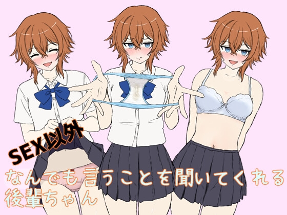 SEX以外なんでも言うことを聞いてくれる後輩ちゃん [黄金研究所] | DLsite 1
