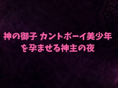 神の御子〜カントボーイ美少年を孕ませる神主の夜〜 [あんず屋] | DLsiteがるまに